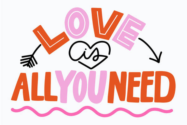 浪漫心形裁片印花:打造专属爱意服装