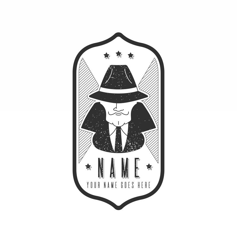 复古侦探风格裁片印花：个性与专业并存的服装设计