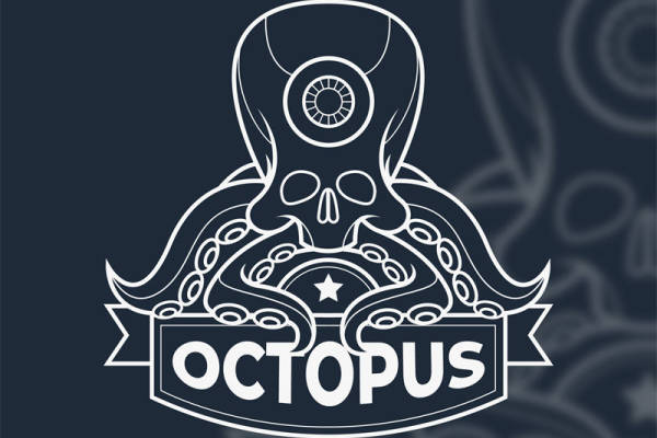 深海章鱼:时尚与神秘的完美结合,裁片印花服装印花