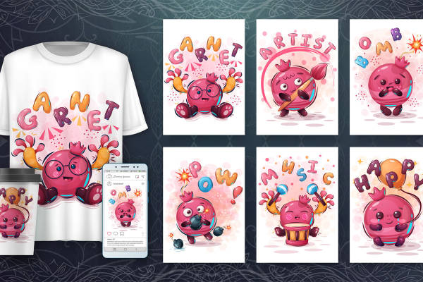 创意花型纹理服装印花:裁片印花设计,时尚与艺术的完美结合