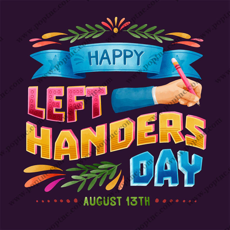 左撇子日:创意裁片印花服装设计