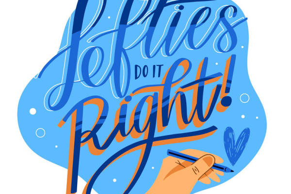 左撇子的浪漫裁片印花：为左撇子量身打造的服装印花