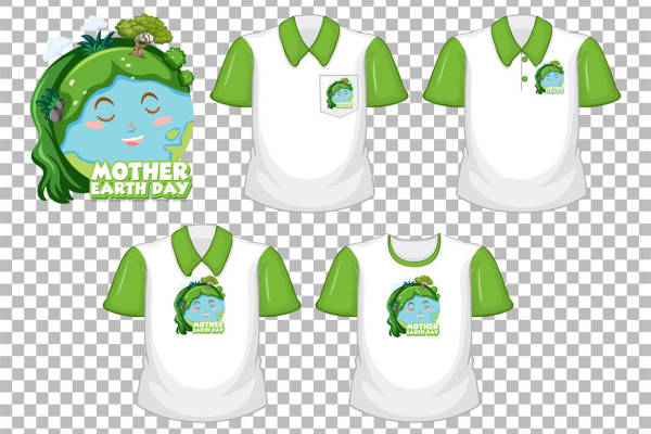 环保时尚:地球母亲节裁片印花服装设计