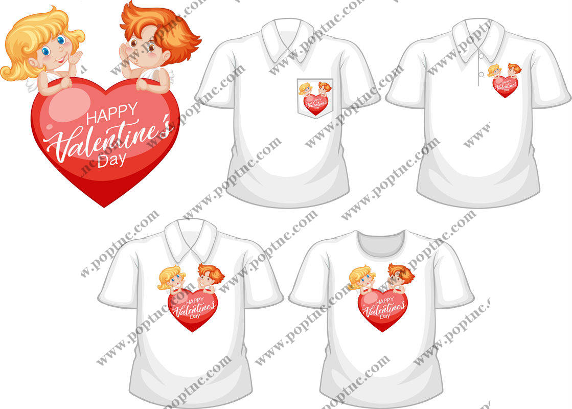 浪漫情人节裁片印花:打造专属爱意服装