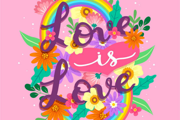 浪漫彩虹花语：裁片印花服装设计