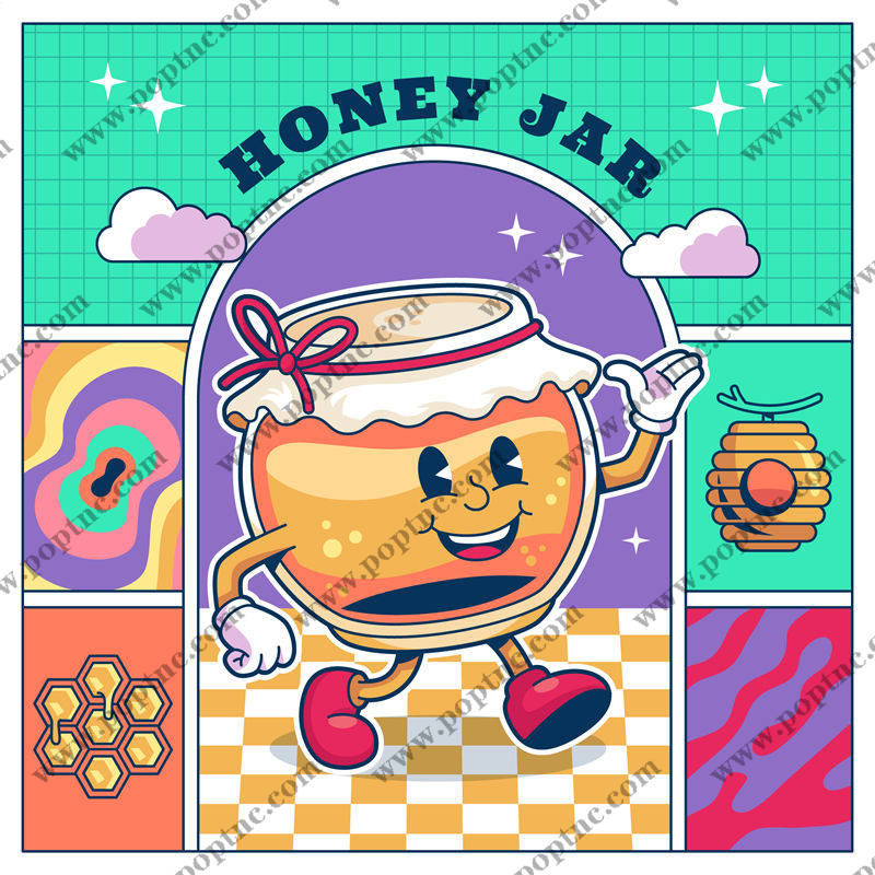 甜蜜蜂蜜罐:创意裁片印花服装设计