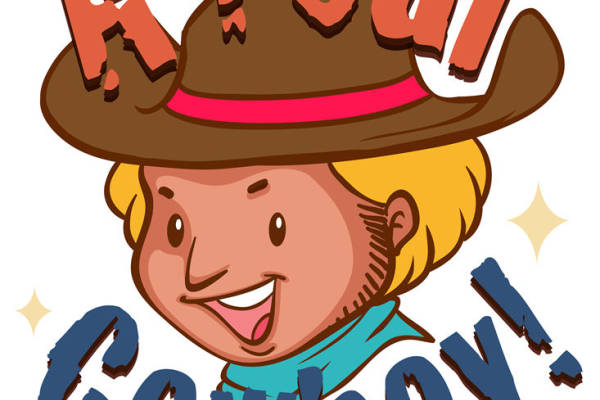 复古西部风情：A Real Cowboy裁片印花服装