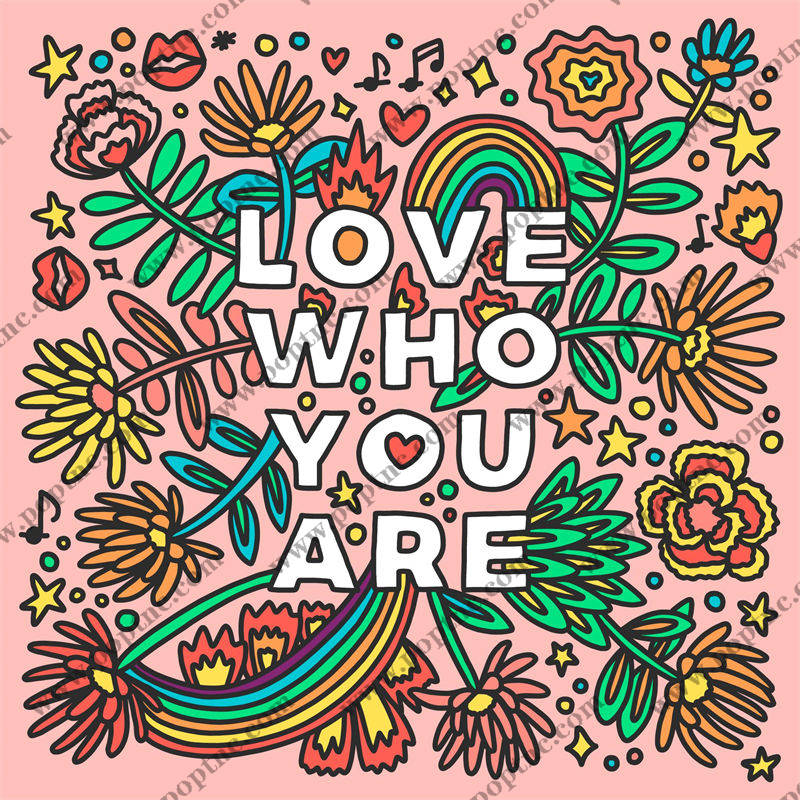 浪漫花语:彩虹花型裁片印花服装设计