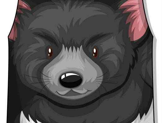 时尚裁片印花：创意动物图案服装印花设计