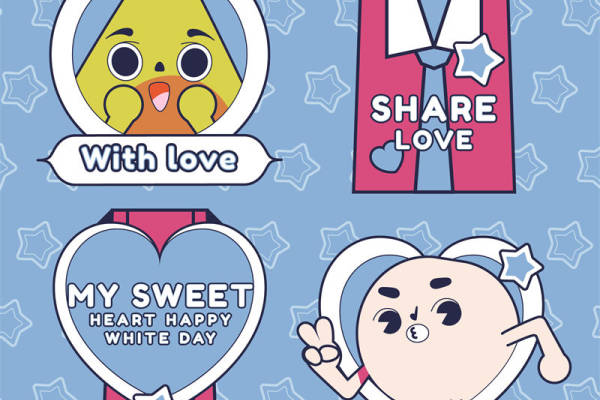 爱的告白：浪漫裁片印花服装印花设计