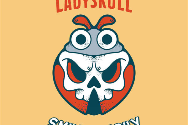 裁片印花：骷髅图案服装印花设计，个性与时尚的完美结合