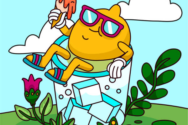 清新夏日风情：裁片印花服装印花设计