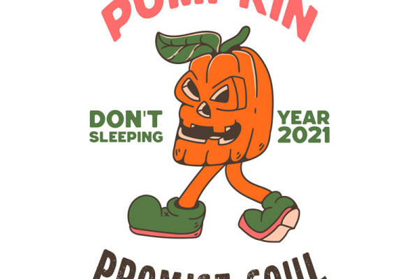 秋季南瓜印花：时尚与传统结合的服装裁片