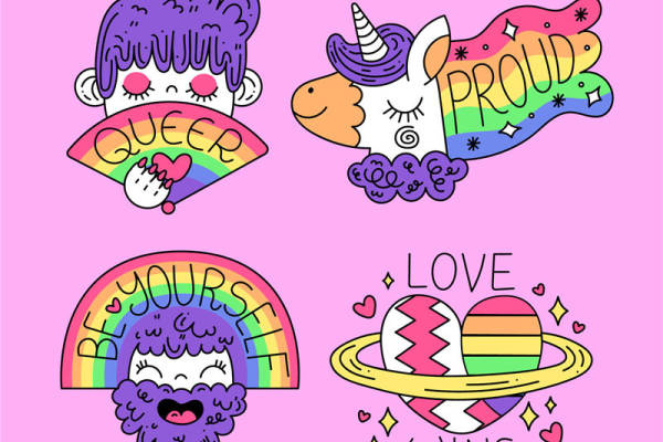 彩虹独角兽：创意裁片印花服装设计