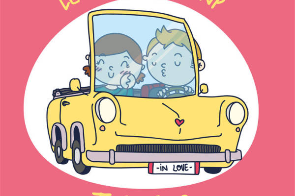 浪漫情侣旅行：裁片印花服装印花设计