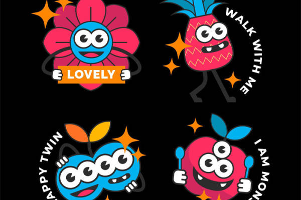 可爱花型裁片印花,为你的服装增添一抹生动色彩