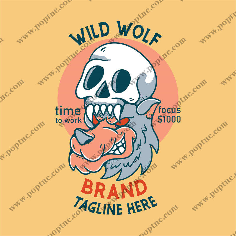 野狼之魂:时尚裁片印花设计,打造个性服装