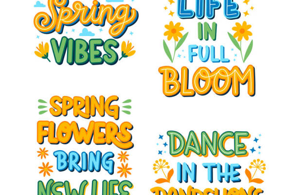 春日花语：浪漫裁片印花服装设计