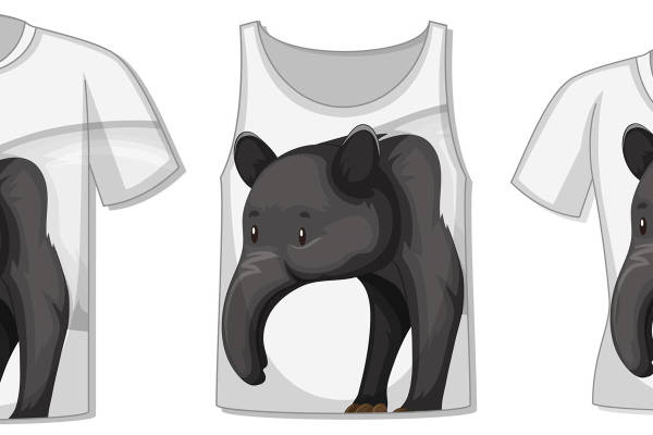 自然野趣：动物图案裁片印花服装设计