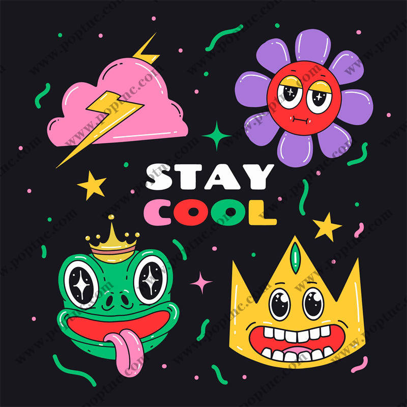 酷炫花型裁片印花:打造个性服装的潮流选择