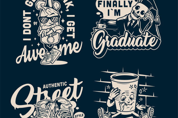 时尚潮流：裁片印花服装印花设计，尽显街头风格