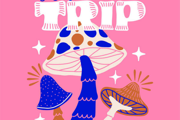 梦幻蘑菇森林：创意裁片印花服装印花设计