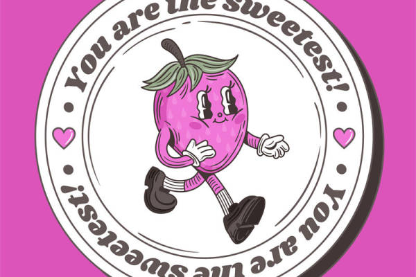 甜美草莓裁片印花：打造夏日清新服装