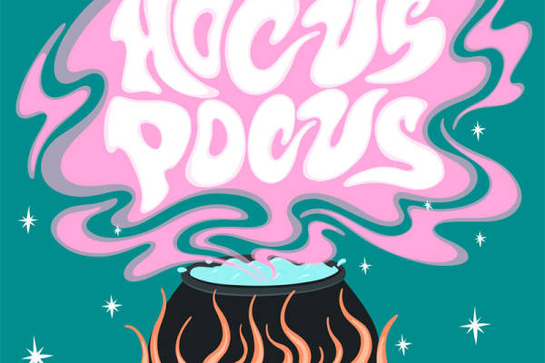 魔法迷雾：Hocus Pocus 裁片印花服装