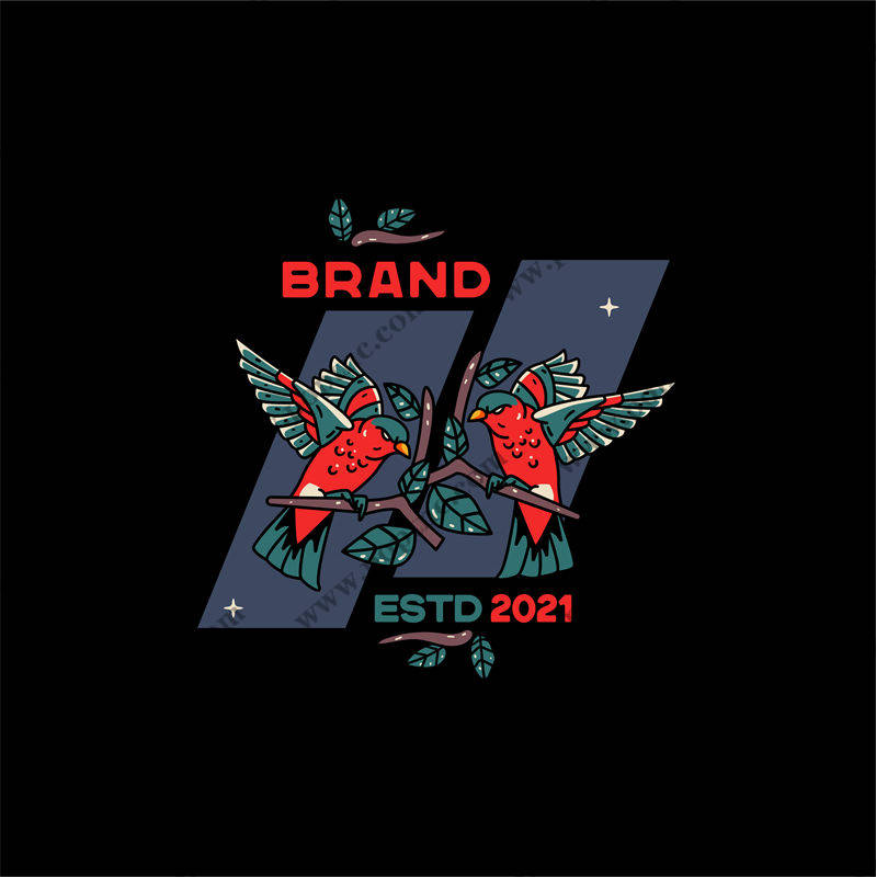 复古花鸟纹裁片印花:打造独特服装设计