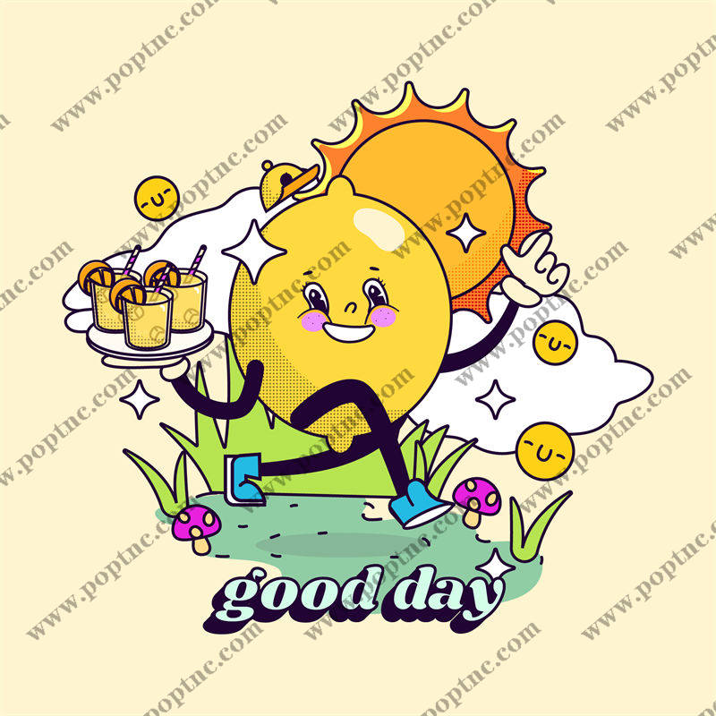 阳光明媚的裁片印花:为你的服装增添一抹温暖与活力