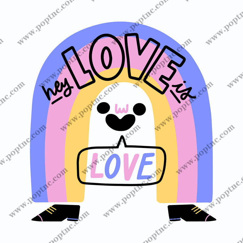 爱的彩虹:时尚裁片印花,点亮你的服装世界