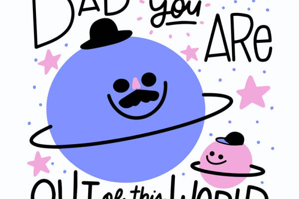 浪漫星球系列：裁片印花服装印花设计