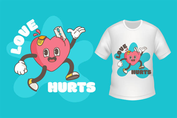 爱的伤痕：创意裁片印花服装设计