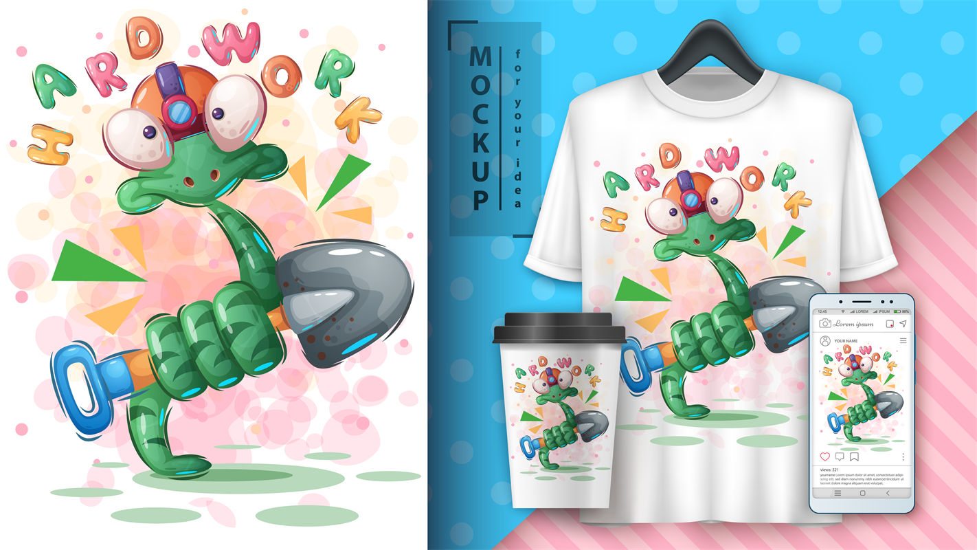 创意裁片印花设计，打造个性服装印花作品