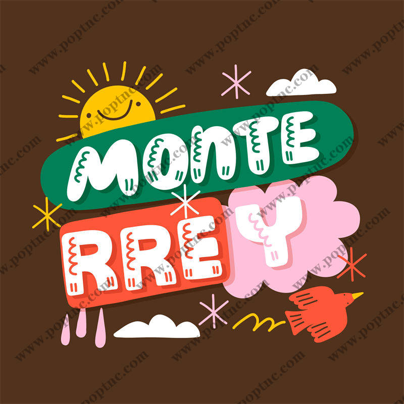 阳光明媚,彩虹绽放,服装印花新潮流