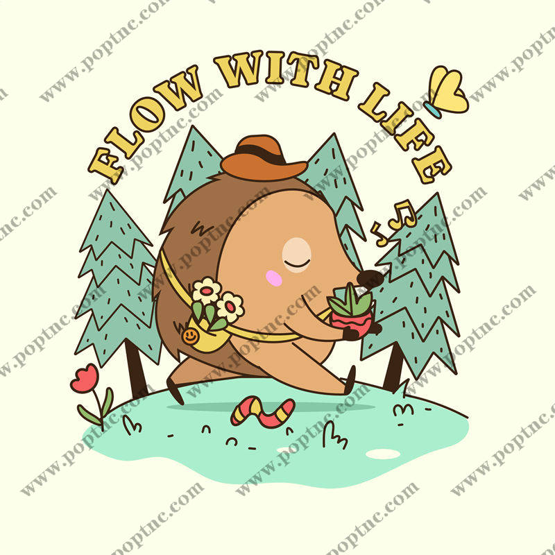 自然森林系列:流光溢彩的裁片印花服装