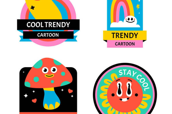 酷炫卡通裁片印花：为你的服装增添趣味与时尚