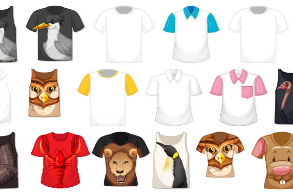 自然动物世界:创意裁片印花设计,打造个性化的时尚服装