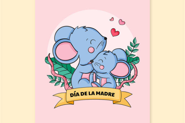 温馨母子情，母爱如山，服装印花设计