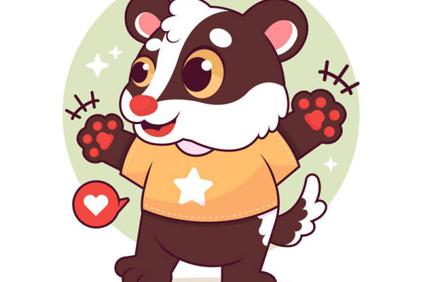 可爱动物图案裁片印花，为你的服装增添趣味和活力