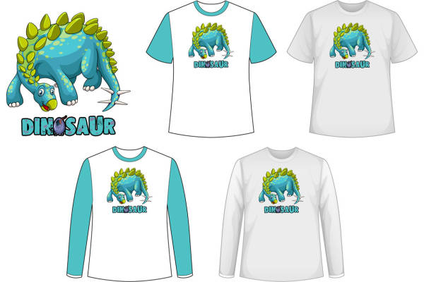 恐龙乐园：创意裁片印花服装设计