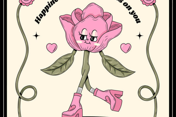 粉色花朵裁片印花：打造浪漫与优雅的服装