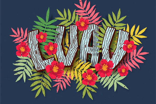 自然之韵：木纹花型裁片印花服装设计