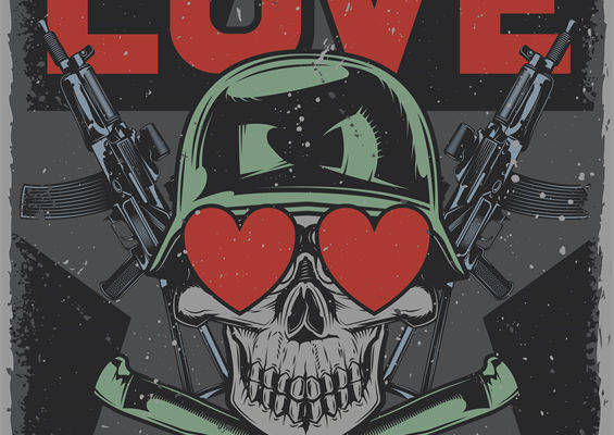 复古战争主题裁片印花,打造独特个性服装