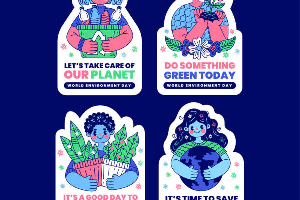 环保时尚:世界环境日主题裁片印花服装设计