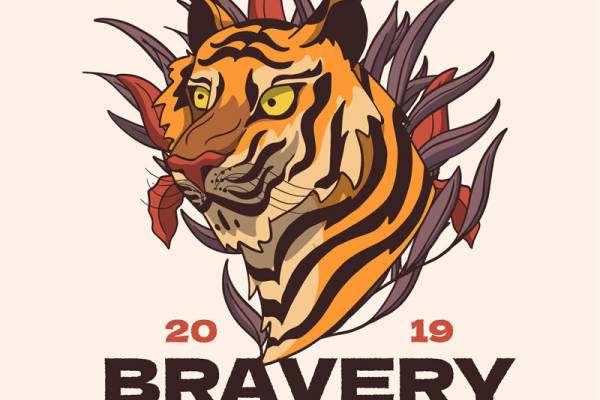 虎头纹样裁片印花：时尚与勇气并存的服装印花