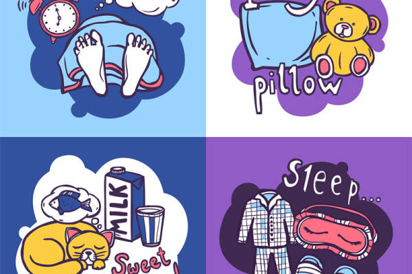 舒适睡眠系列：裁片印花服装印花