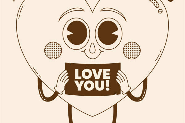 浪漫心形裁片印花：为您的服装增添爱意