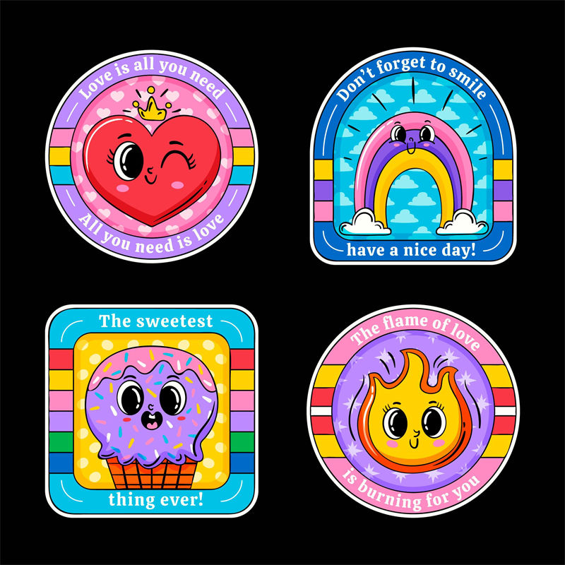 浪漫心形裁片印花:为你的服装增添甜蜜元素