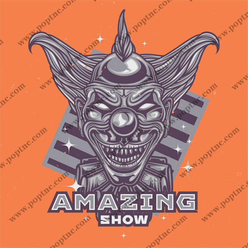 神秘莫测的鬼脸裁片印花:服装印花新宠